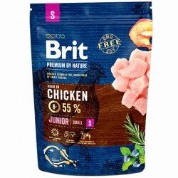 BRIT Premium Dog Junior S - корм для цуценят малих порід (1-10кг)