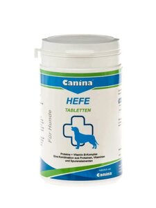Canina Hefe 250г 310 таб комплекс з ензимами, амінокислотами і вітамінами