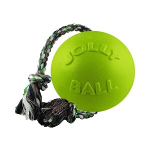 Іграшка для собак м'яч з канатом Джоллі Петс Ромпей-н-РоллJolly pets