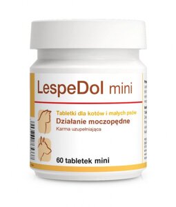 Dolfos LespeDol ЛеспеДол, ЛеспеДол міні при захворюваннях сечовивідної системи собак і кішок
