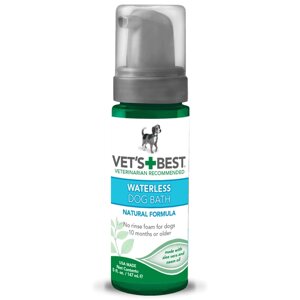 Vet's + Best Waterless Dog Bath Миюча піна для собак для експрес чистки без води 147мл