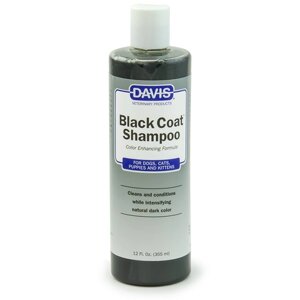Davis Black Coat Shampoo Девіс шампунь для чорної вовни собак, котів, концентрат