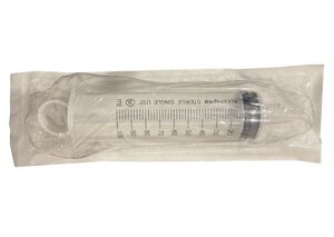 Шприц 100 мл Catheter Tip без голки, одноразовий стерильний, Alexpharm