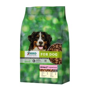 Сухий корм ЕККО гранула для дорослих собак середніх та великих порід з креветкою 10кг