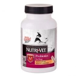 Nutri-Vet пробіотики (Probiotics) для собак 60таб.