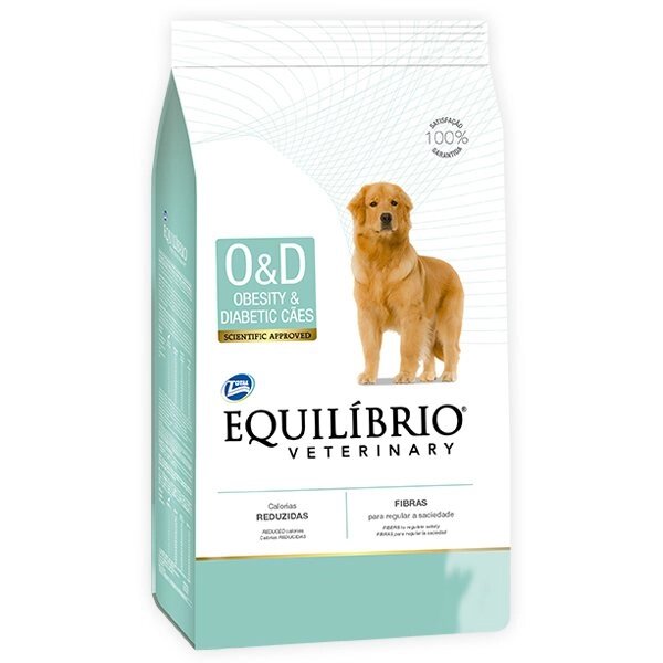 Сухий лікувальний корм для собак Equilibrio Veterinary Dog Ожиріння, діабет 7,5кг - замовити