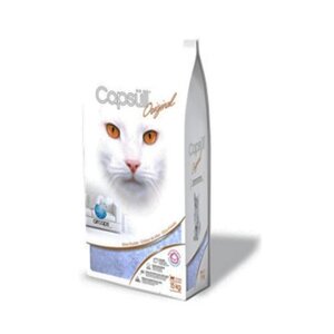 Capsull Original (baby powder) КАПСУЛ оріджінал кварцовий наповнювач для туалетів котів, кристали 1-8 мм, для котів