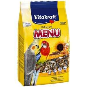 Корм для німф і великих папуг Vitakraft Premium Menu