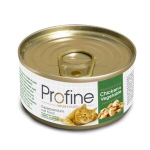 Profine (Профайн) Chicken & Vegetable - консерви для кішок Курка і Овочі 70 г