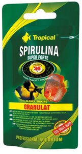 Tropical Super Spirulina Forte GRAN. 550g корм для травоїдних риб