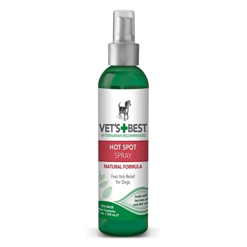 Vet&#039;s + Best Hot Spot Spray Спрей для Усунення подразнень, свербіння і расчесов 235мл - переваги