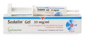 Седалин Sedalin Gel седативное средство для собак и лошадей, 10 мл