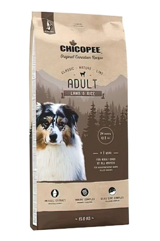 Сухий корм CHICOPEE CNL Adult Lamb &amp; Rice для собак всіх порід 2кг - замовити