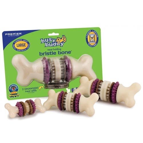 Premier Bristle Bone іграшка для зубів c ласощами для собак S, 5-10кг від компанії MY PET - фото 1