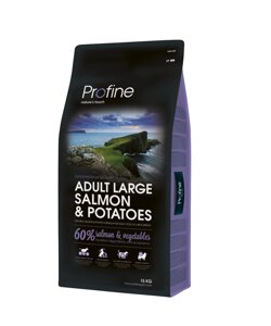 Profine Adult Salmon & Potatoes / Корм для дорослих собак з лососем і картоплею (Профайн Едалт) 15кг