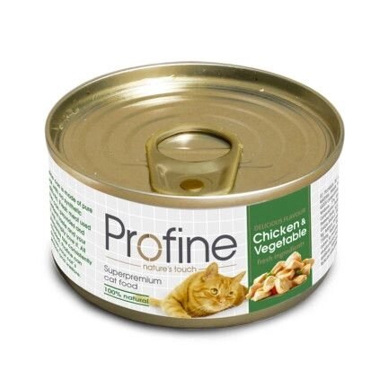 Profine (Профайн) Chicken & Vegetable - консерви для кішок Курка і Овочі 70 г від компанії MY PET - фото 1