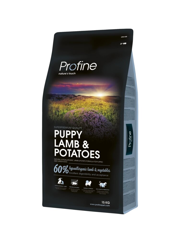 Profine Puppy Lamb & Potatoes - для цуценят і молодих собак (Профайн Паппі) 15кг від компанії MY PET - фото 1