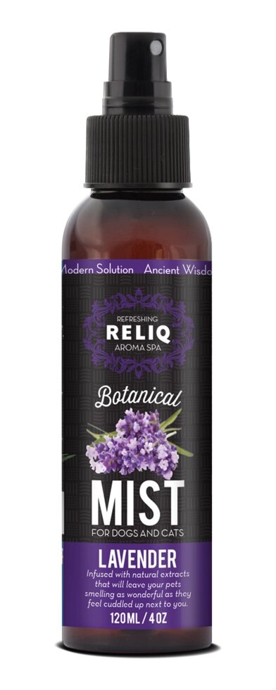 RELIQ Botanical Mist-Lavender 120 мл одеколон для собак від компанії MY PET - фото 1