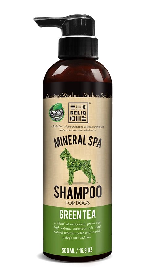 RELIQ Mineral Spa Green Tea Shampoo шампунь для собак 500мл від компанії MY PET - фото 1