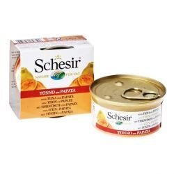 Schesir (Шезір) консерви для кішок Тунець і папайя від компанії MY PET - фото 1