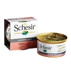 Schesir (Шезир) консервы для кошек с Лососем в собственном соку 85г від компанії MY PET - фото 1