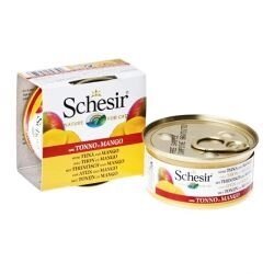 Schesir (Шезир) консервы для кошек Тунец с манго 75г від компанії MY PET - фото 1