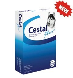 Сeva Cestal Plus протиглистовий препарат Сева Цестал Плюс 8 табеток від компанії MY PET - фото 1