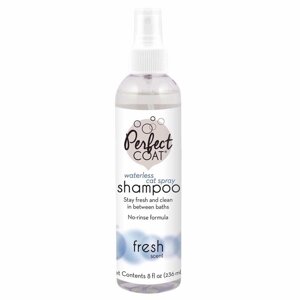 Шампунь-спрей для кішок безводний Perfect Coat 8in1 Waterless Cat Shampoo Spray 8in1 236мл