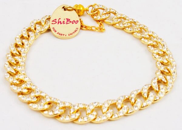 Shiboo Аморі-КРИСТАЛ (Amore-Crystal) золото, прикраса від компанії MY PET - фото 1