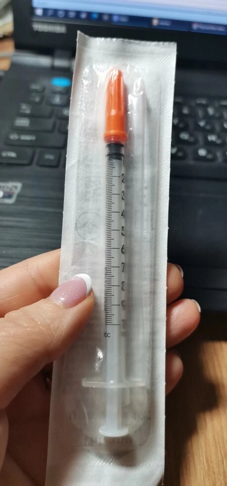 Шприц ін’єкційний інсуліновий 1 мл з голкою 0,33 х 12,7 мм, Chirana від компанії MY PET - фото 1