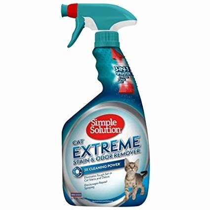 Simple Solution Extreme Cat stain and odor remover надпотужне засіб для нейтралізації запахів і видалення плям від компанії MY PET - фото 1