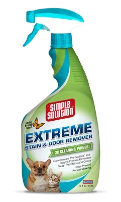 Simple Solution Stain & Odor Remover Spring Breeze Scent з ароматом весен. свіжості для нейтрал. запахів і плям 945мл від компанії MY PET - фото 1