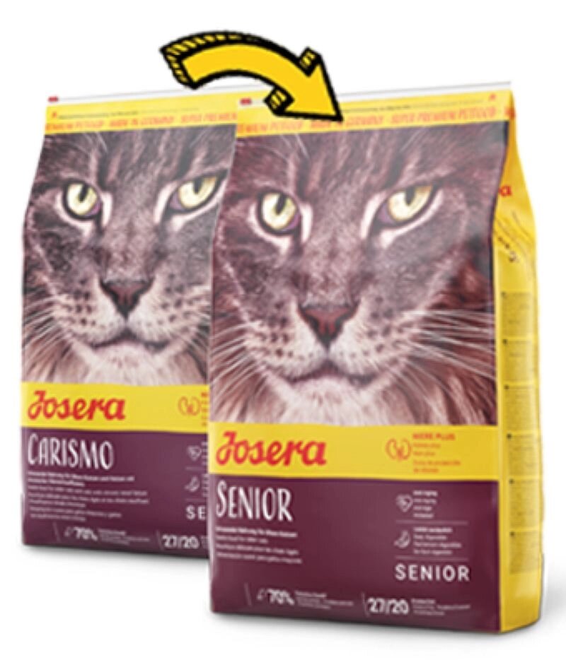 Сухий дієтичний корм Josera Senior для літніх кішок 10кг від компанії MY PET - фото 1