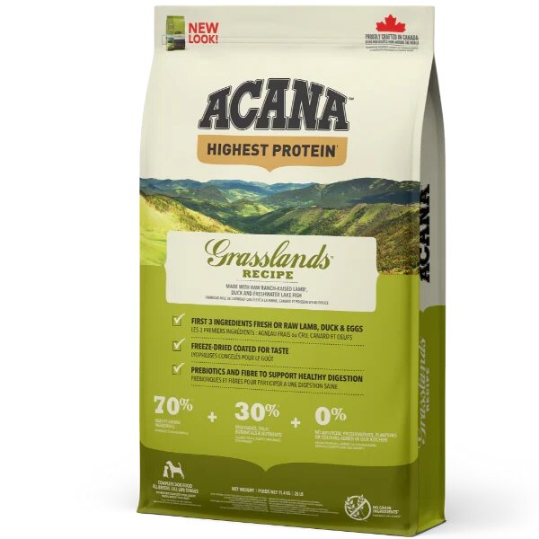 Сухий корм Acana Grasslands Recipe 11,4кг від компанії MY PET - фото 1