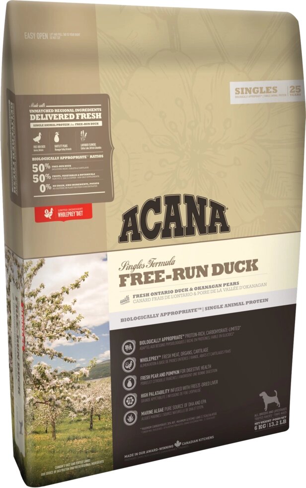 Acana (Акана) Free-RunDuck 11.4кг від компанії MY PET - фото 1