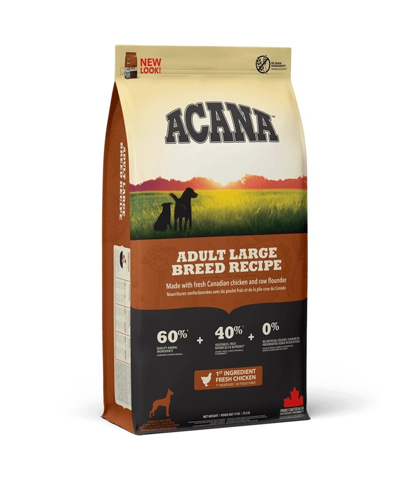 Сухий корм Акана Acana Adult Large Breed Recipe з м'ясом курчати для великих і гігантських порід 17 від компанії MY PET - фото 1