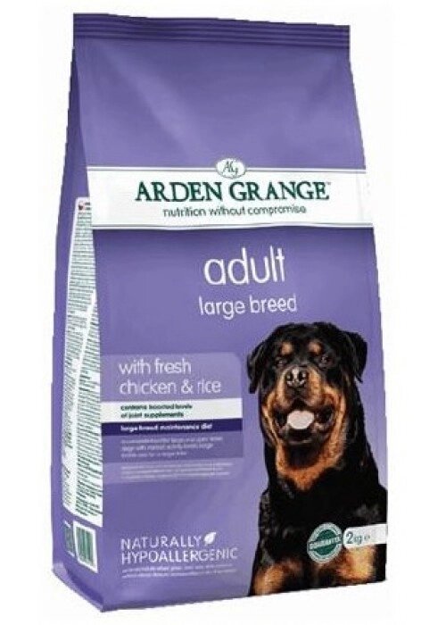 Сухий корм Arden Grange Adult Dog Large Breed для дорослих собак великих порід курка, рис 12 від компанії MY PET - фото 1