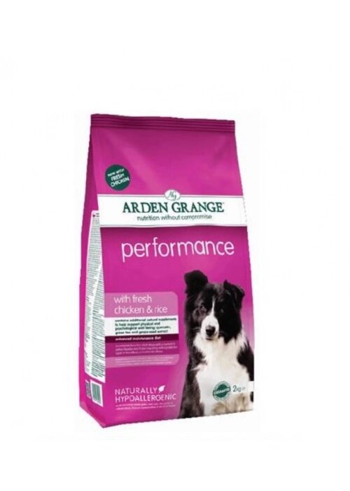 Сухий корм Arden Grange Adult Dog Perfomance для дорослих активних собак курка та рис 12 від компанії MY PET - фото 1