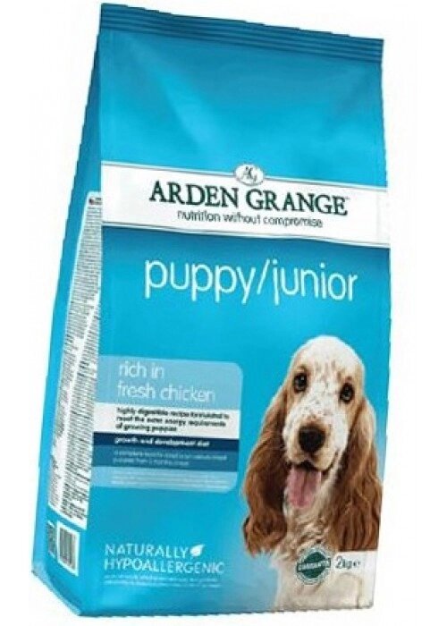 Сухий корм Arden Grange Puppy Junior для цуценят курка та рис 12 від компанії MY PET - фото 1