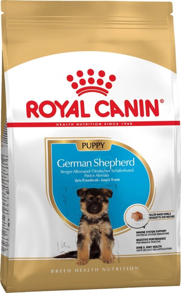 Сухий корм для цуценят німецької вівчарки Royal Canin German Shepherd Junior 30, 12кг від компанії MY PET - фото 1