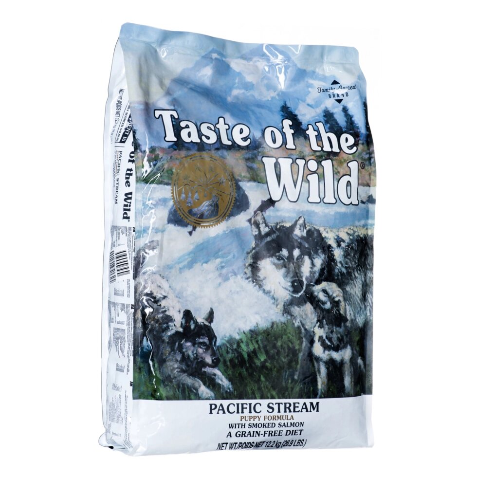 Сухий корм для цуценят Taste of the Wild Pacific Stream Puppy Formula with smoked salmon з копченим лососем від компанії MY PET - фото 1