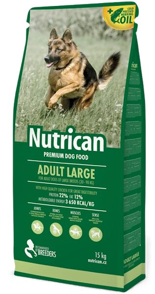 Сухий корм для дорослих собак великих порід Nutrican Adult Large 15 kg від компанії MY PET - фото 1