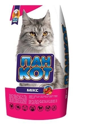 Сухий корм для кішок Пан Кот Мікс 10кг від компанії MY PET - фото 1