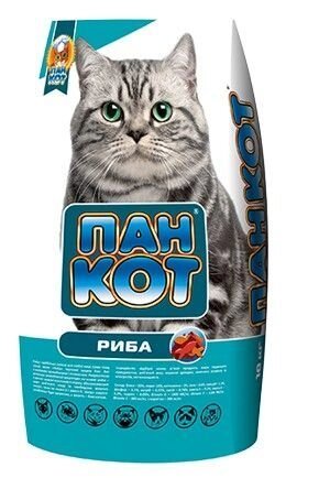 Сухий корм для кішок Пан Кот Риба 10кг від компанії MY PET - фото 1