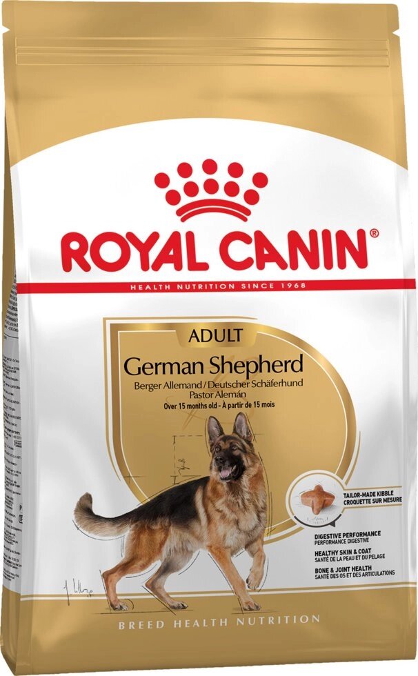 Сухий корм для німецьких вівчарок Royal Canin German Shepherd Adult 24, 11кг від компанії MY PET - фото 1