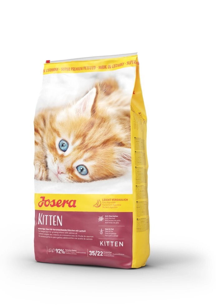 Сухий корм для підростаючих кошенят, а також кішок в період вагітності і лактації Josera Kitten 10кг від компанії MY PET - фото 1