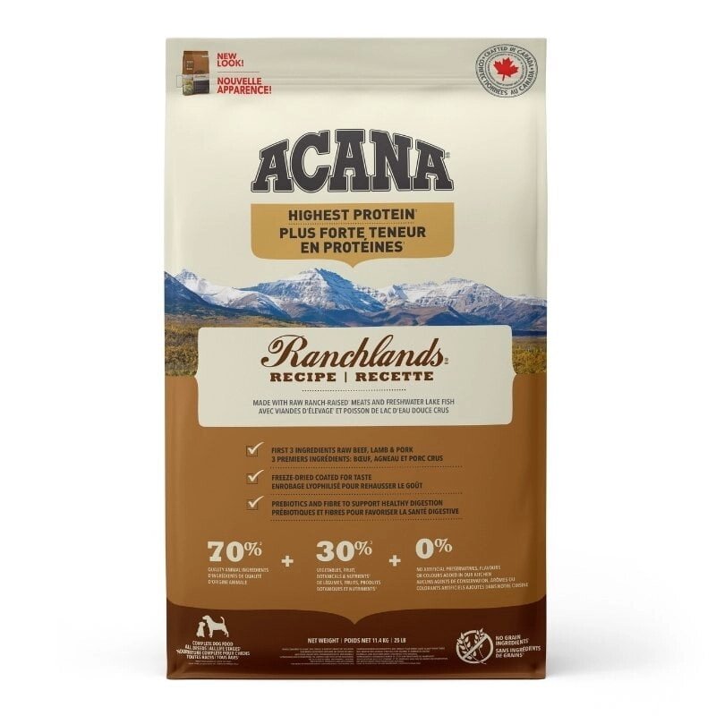 Сухой корм для собак ACANA Ranchlands Recipe 11.4кг від компанії MY PET - фото 1