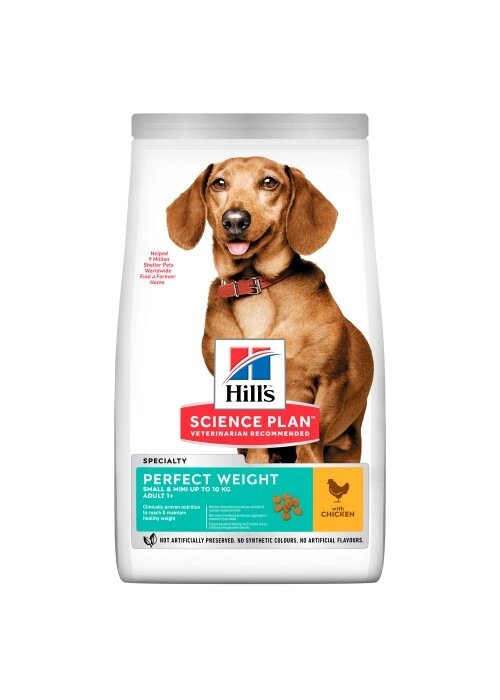Сухий корм для собак Hills SP Canine Adult Small & Miniature Perfect Weight від компанії MY PET - фото 1