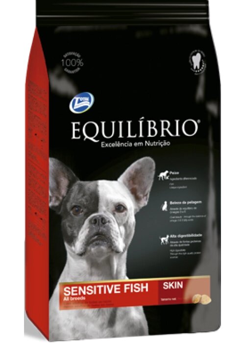 Сухий корм Еквілібр Equilibrio Sensitive Fish All Breeds для собак схильних до алергії і чутливим травленням від компанії MY PET - фото 1