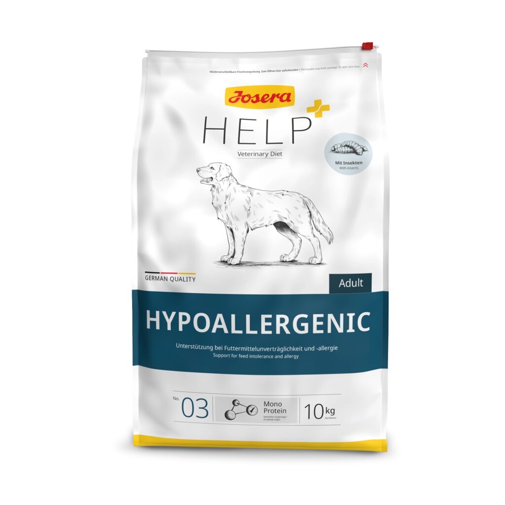 Сухий корм Josera Help Hypoallergenic Dog ГІПОАЛЕРГЕНІК ДОГ Підтримка при харчовій непереносимості та алергії 10кг від компанії MY PET - фото 1